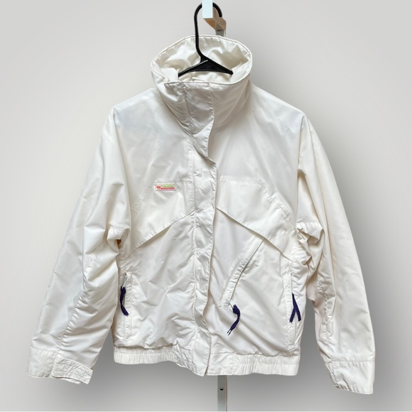 Columbia Sportswear Whirlibird White Nylon Jacket - Picture 4 of 16